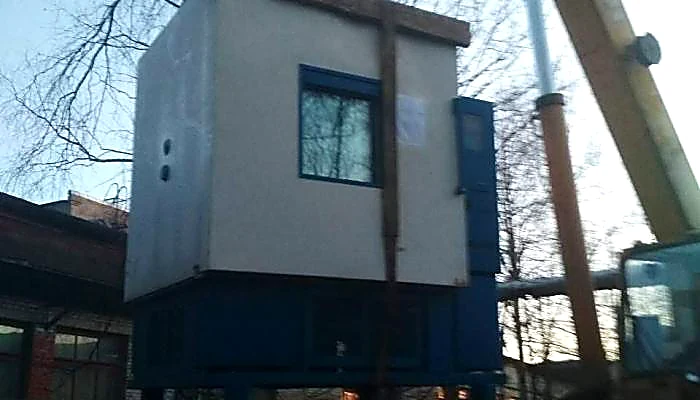 Перемещение станков и узлов на заводской площадке